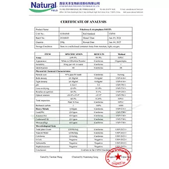 NF-COA 5-hydroxytryptophane; 5-hydroxy-L-tryptophane (5-HTP)
