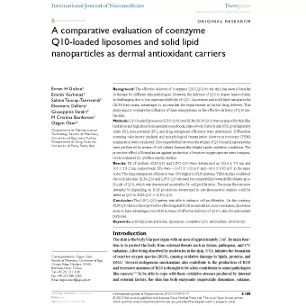 Une évaluation comparative de la coenzyme Q10