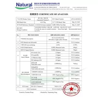 Vitamine C liposomale