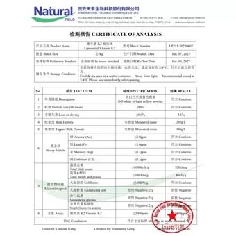 Vitamine liposomale K2