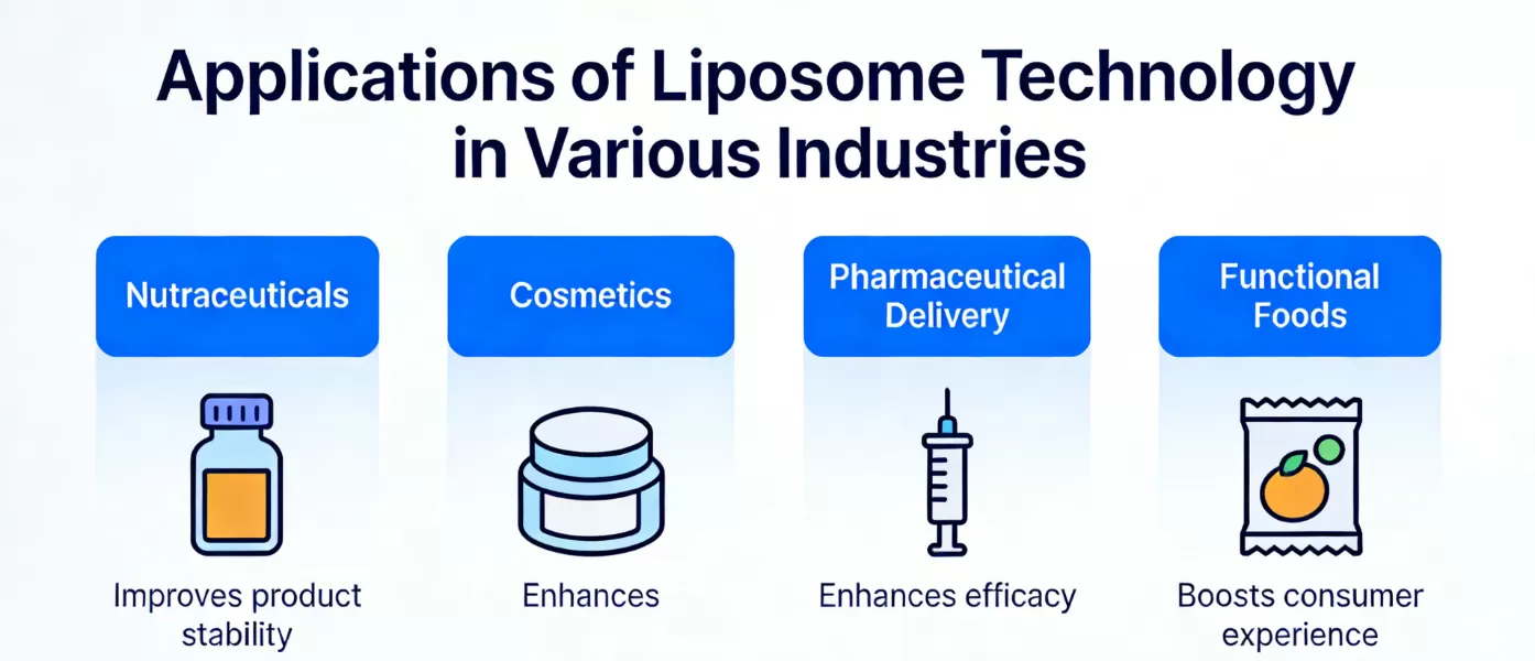 Solutions de liposomes personnalisées