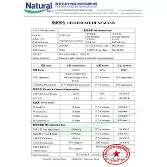NF-COA dihydromyricétine
