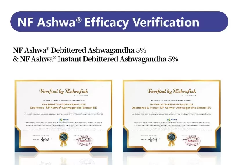 Poudre d'extrait d'ashwagandha Natural Field NF Ashwa