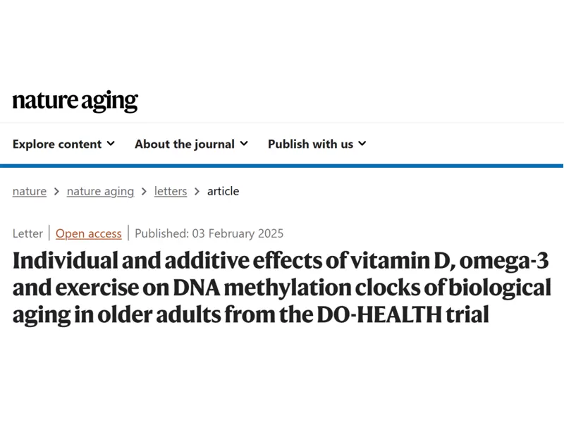 Cette vitamine peut ralentir efficacement le processus de vieillissement
